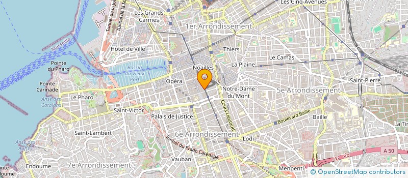 localisation de l'entreprise S A V I R à MARSEILLE