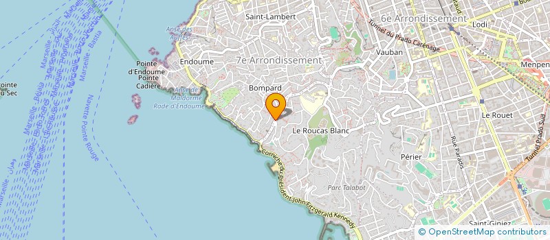 localisation de l'entreprise S A V STORES à MARSEILLE