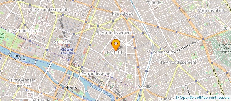 localisation de l'entreprise S A V Y à PARIS