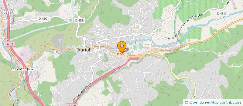 localisation de l'entreprise S.A.VAN.A.H. à AURIOL