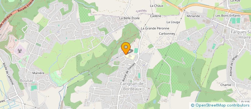 localisation de l'entreprise S&A WEALTH MANAGEMENT  CARIGNAN-DE-BORDEAUX