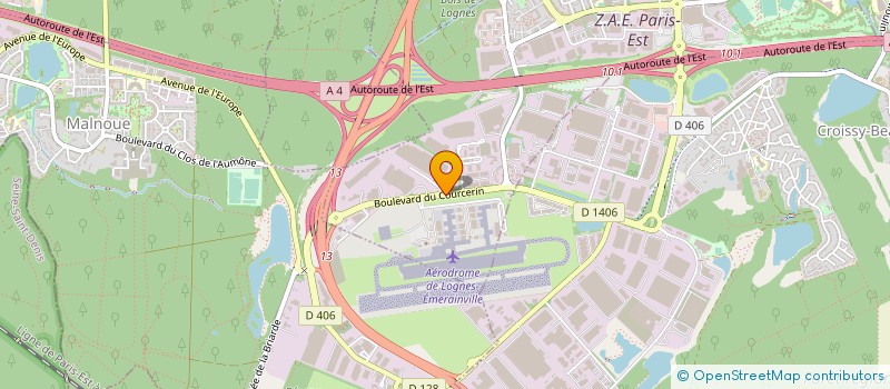 localisation de l'entreprise S.A.Z ELECTRICITE GENERALE à LOGNES