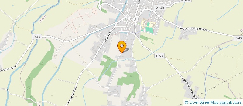 localisation de l'entreprise S-ACQUI à LHERM