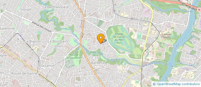 localisation de l'entreprise S'AERER à NANTES