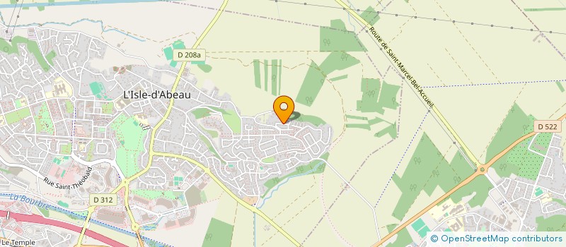 localisation de l'entreprise S'AIMER DES GRAINES  L'ISLE-D'ABEAU