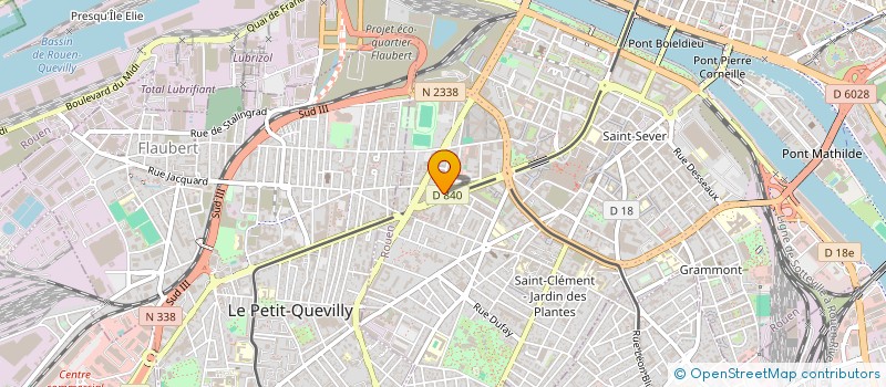 localisation de l'entreprise S'AMS à ROUEN