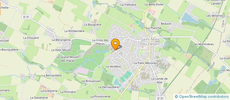 localisation de l'entreprise S.ASC SOCIETE D'ASSISTANCE, DE SERVICES ET DE CONCIERGERIE  SAINT-MARS-DU-DESERT