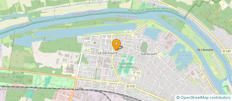 localisation de l'entreprise S AUTO  MANTES-LA-JOLIE