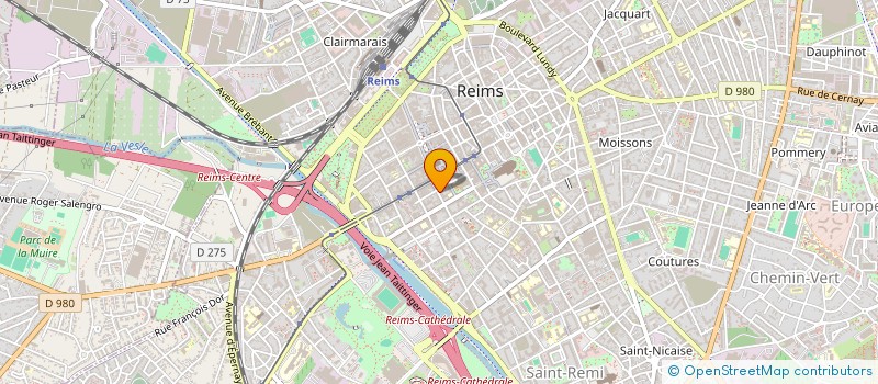 localisation de l'entreprise S-AY à REIMS