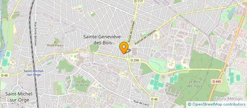 localisation de l'entreprise S B 3 à SAINTE-GENEVIEVE-DES-BOIS