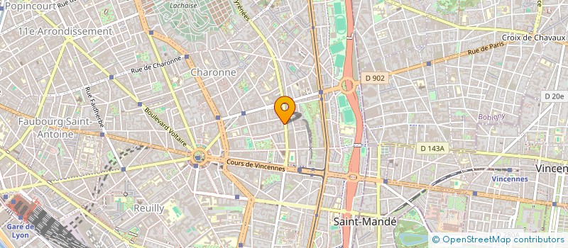 localisation de l'entreprise S.B. 63  PARIS