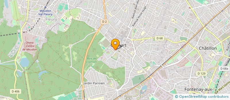 localisation de l'entreprise S B A CONSEIL  CLAMART