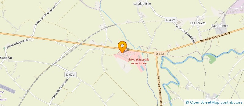 localisation de l'entreprise S B A SERVICE-BATIMENT-ART  SAINT-FELIX-LAURAGAIS