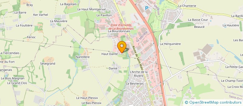 localisation de l'entreprise S B C P à LA CHAPELLE-DES-FOUGERETZ