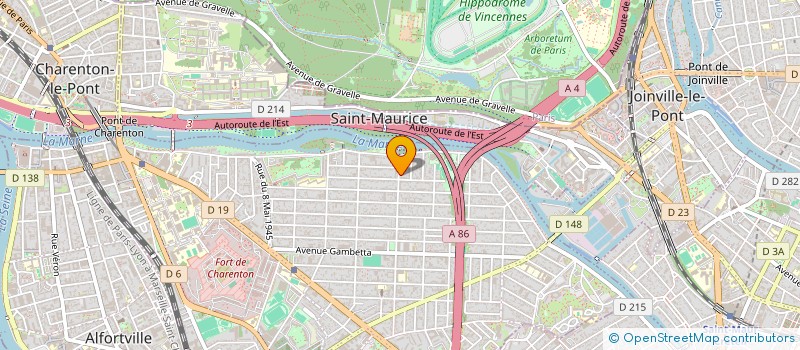 localisation de l'entreprise S B C S C à MAISONS-ALFORT