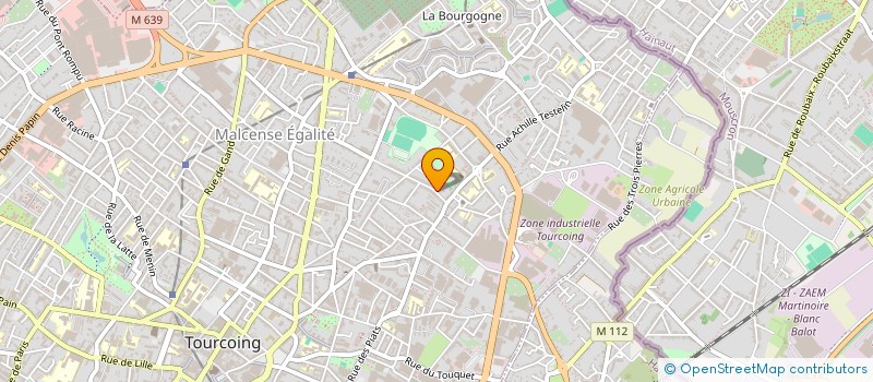 localisation de l'entreprise S B CROIX ROUGE AUTOMOBILES à TOURCOING