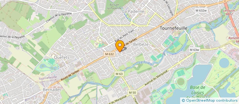 localisation de l'entreprise S. B. ELITE CONSEIL  TOURNEFEUILLE