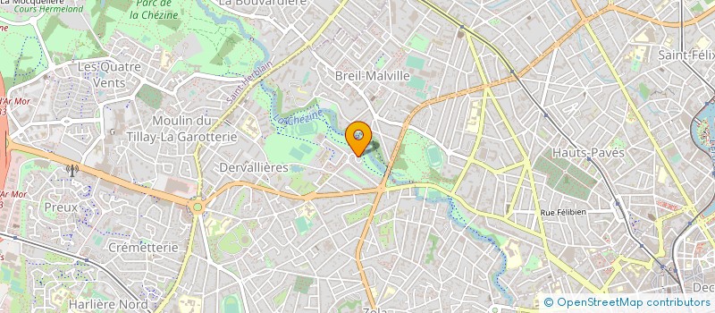localisation de l'entreprise S B ETANCHEITE  NANTES
