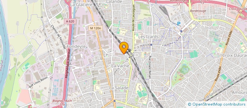 localisation de l'entreprise S.B.F  TOULOUSE