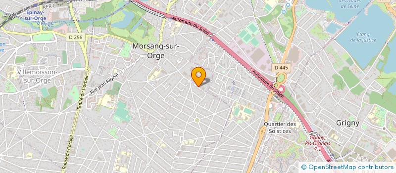 localisation de l'entreprise S.B.G RENOVATION à MORSANG-SUR-ORGE