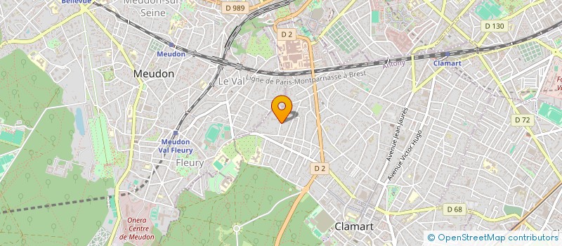 localisation de l'entreprise S B I à CLAMART