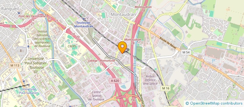 localisation de l'entreprise S.B.I.M.P. à TOULOUSE