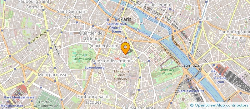 localisation de l'entreprise S B L V  PARIS