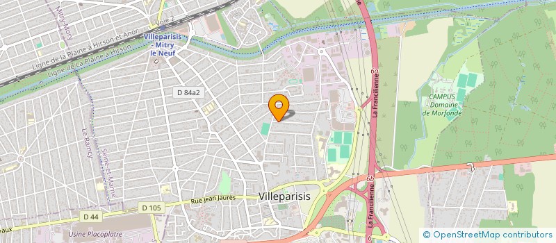 localisation de l'entreprise S.B.O  VILLEPARISIS