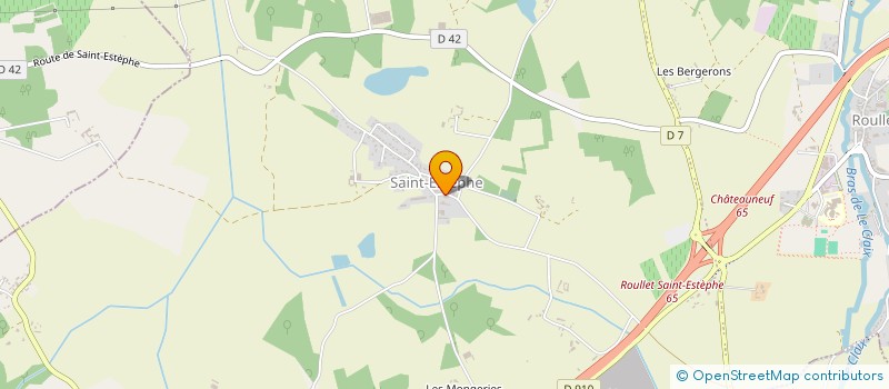 localisation de l'entreprise S.B.P à MOUTHIERS-SUR-BOEME