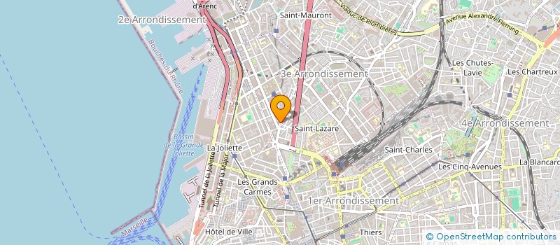localisation de l'entreprise S.B. PHONE à MARSEILLE