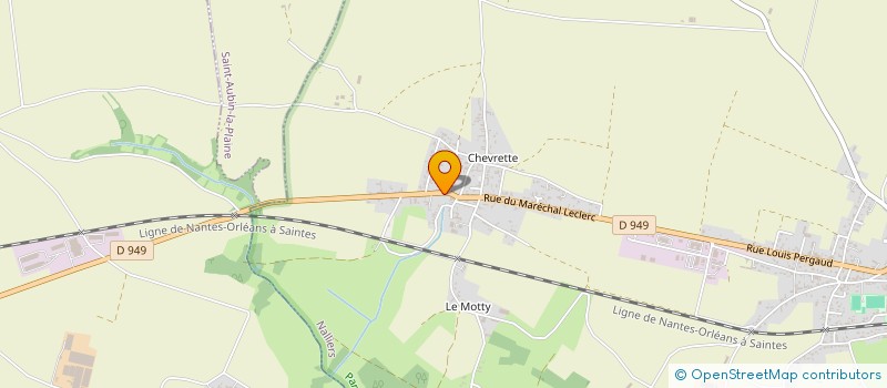 localisation de l'entreprise S.B.R.W.M.  NALLIERS