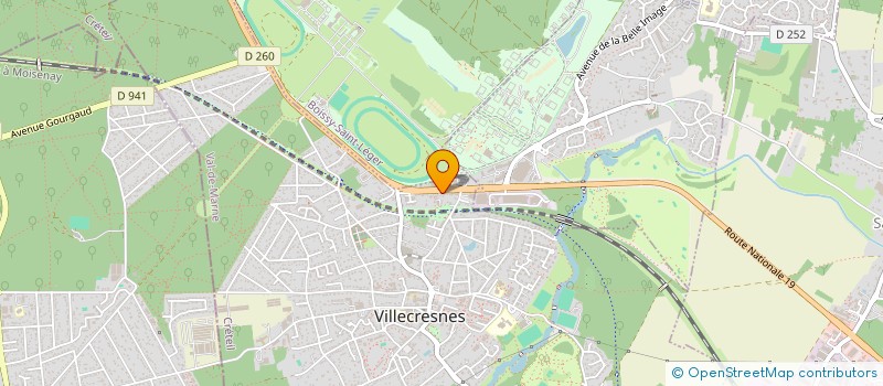 localisation de l'entreprise S.B.S.3000  VILLECRESNES