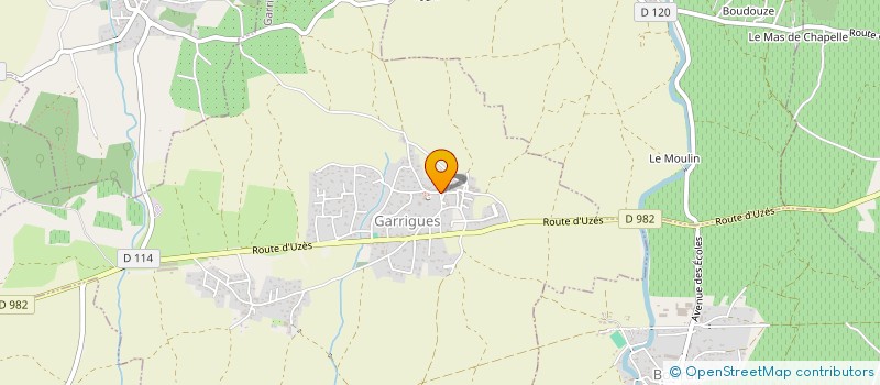 localisation de l'entreprise S&B SERVICES  GARRIGUES-SAINTE-EULALIE