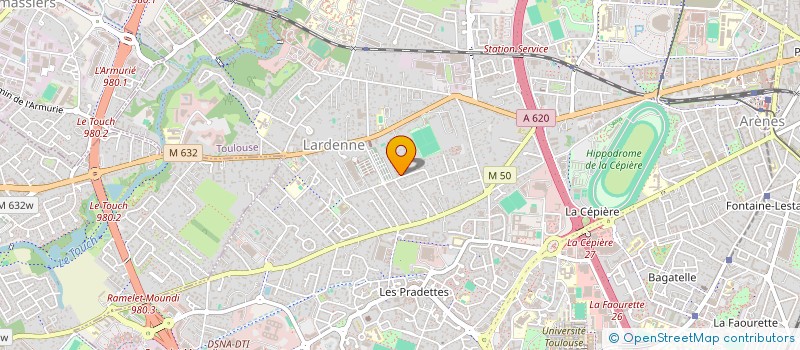 localisation de l'entreprise S & B SOCIETE à TOULOUSE