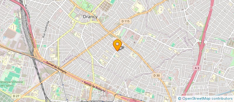 localisation de l'entreprise S.B.T.G à DRANCY