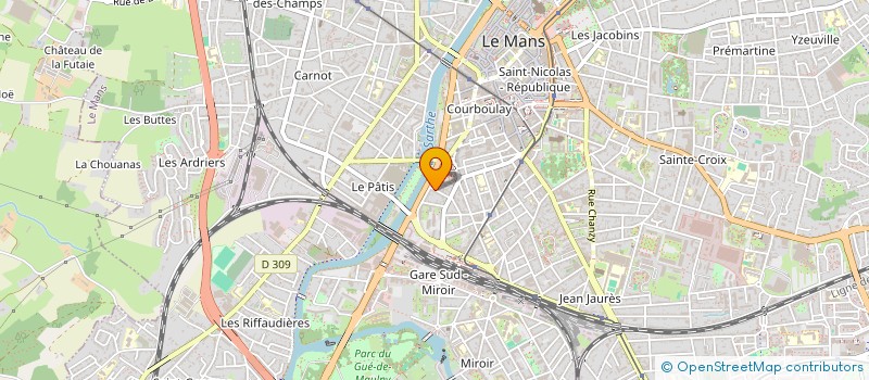 localisation de l'entreprise S-BAHN 2  LE MANS