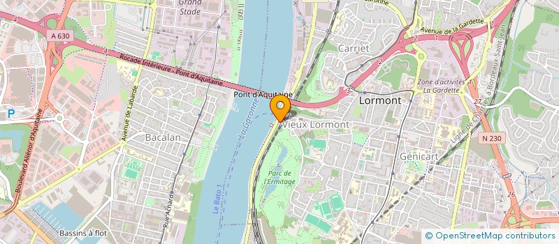 localisation de l'entreprise S'BALLKAN&HOUSE  LORMONT