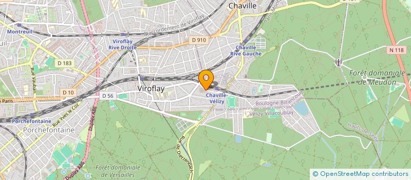 localisation de l'entreprise S'BALTHAZAR  VIROFLAY