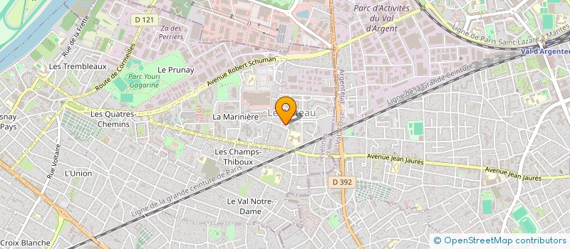 localisation de l'entreprise S BAT PRO à SARTROUVILLE