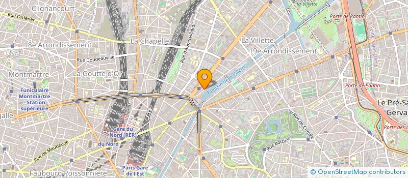 localisation de l'entreprise S.BE.I-FRANCE  PARIS