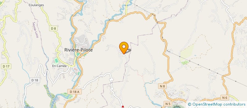 localisation de l'entreprise S BEAUREGARD à RIVIERE-PILOTE