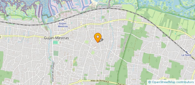 localisation de l'entreprise S&BR PATRIMOINE  GUJAN-MESTRAS