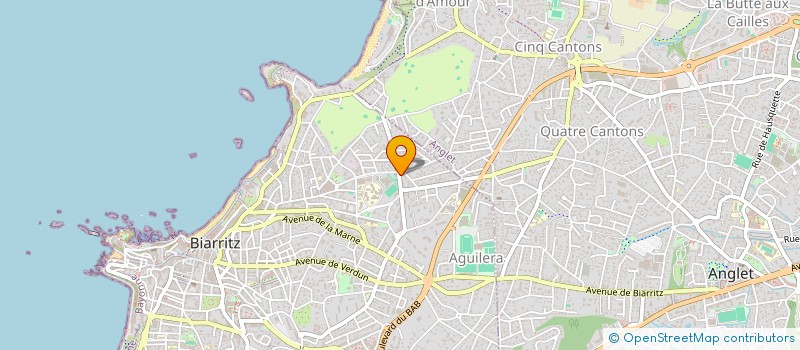 localisation de l'entreprise S.C. à BIARRITZ