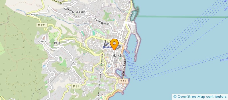 localisation de l'entreprise S-C à BASTIA