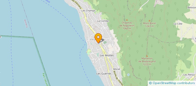 localisation de l'entreprise S.C.9  VEYRIER-DU-LAC