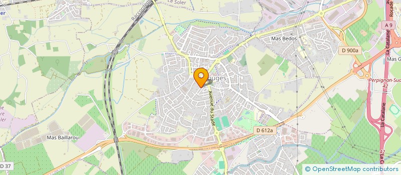 localisation de l'entreprise S&C  TOULOUGES