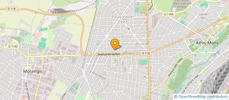 localisation de l'entreprise S.C.A à PARAY-VIEILLE-POSTE