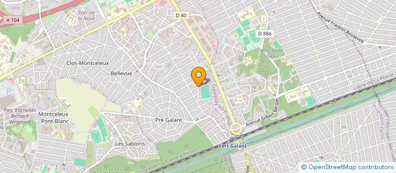 localisation de l'entreprise S.C.A.N. PROTECTION à VILLEPINTE