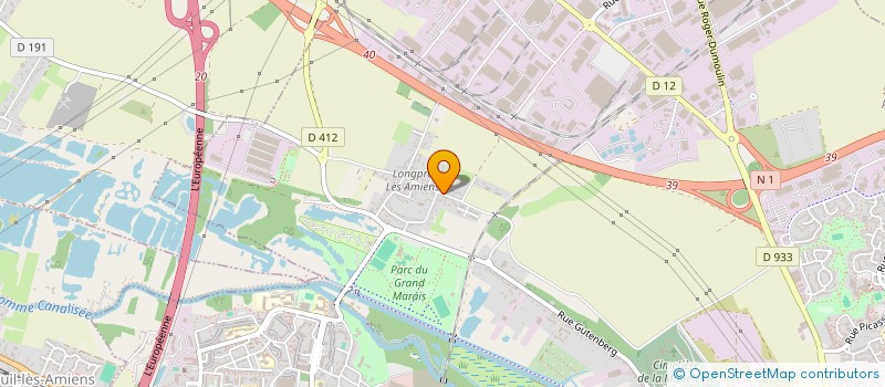 localisation de l'entreprise S.C.A.T. à AMIENS