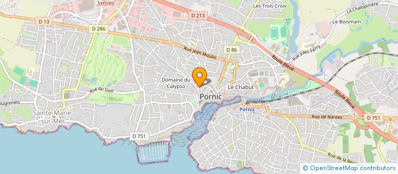 localisation de l'entreprise S.C. ADALID  PORNIC